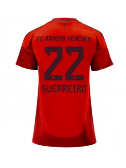 Billige Bayern Munich Raphael Guerreiro #22 Hjemmedrakt Dame 2024-25 Kortermet